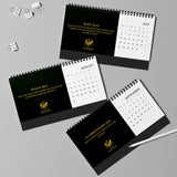 Evangelist 2026 Simplex Desk Calendar — Green