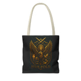 Five-Fold Passport Tote Bag - Bronze
