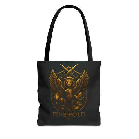 Five-Fold Passport Tote Bag - Bronze