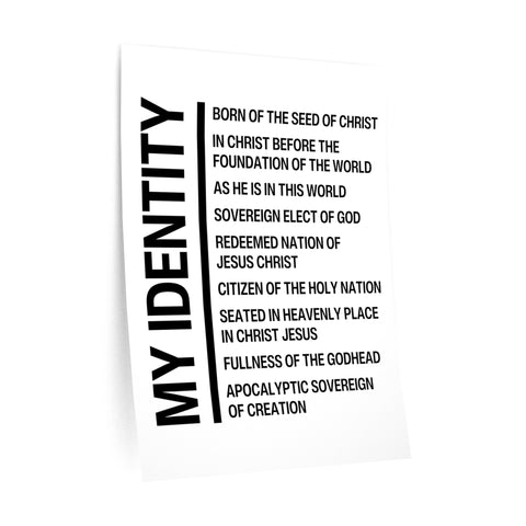 My Identity Decal