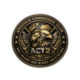 ACT2 Apostolic Commission Team Coin Sticker