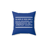 Biotic Gospel™ Polyester Square Pillow