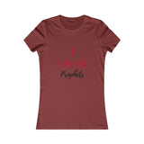 I Love Prophets Women's Favorite Tee - Faith-Based Gift, Inspirational Apparel, Religious T-Shirt, Everyday Wear, Christian Clothing