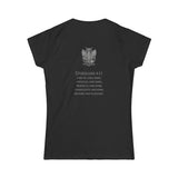 Five-Fold Passport Women's Graphic Tee - Silver