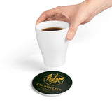 Evangelist Proverbs 11:30 Wisdom Ceramic Coaster
