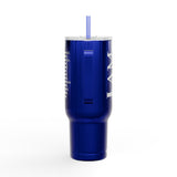 "I AM" Engraved Stainless Travel Cup with Lid & Straw