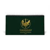Evangelist 2026 Simplex Desk Calendar — Green
