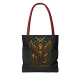 Five-Fold Passport Tote Bag - Bronze