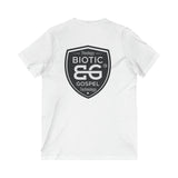 Unisex Jersey Short Sleeve V-Neck Tee