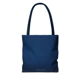 Five-Fold Passport Canvas Tote Bag - Silver