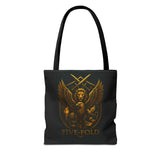 Five-Fold Passport Tote Bag - Bronze