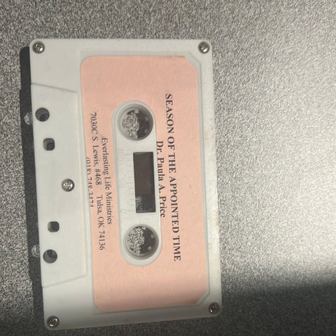 Season of the appointed Time cassette - Dr Paula Price