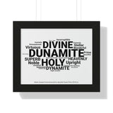 Dunamite WordCloud Poster