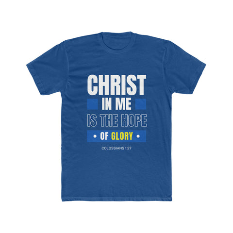 Christ in Me Men's Cotton Crew Tee